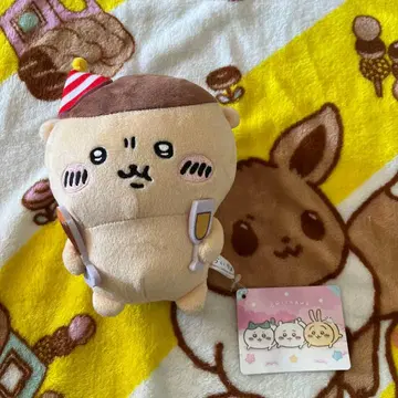 치이카와 (먼작귀) 모자 달린 봉제 인형