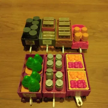 프라레일 토마스 장난 화차 짐 세트