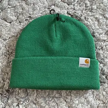 carhartt 그린 니트 모자 One Size