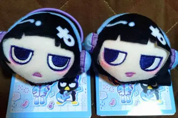 Ano x 배드마츠마루 마스코트 포함 머리끈 아노짱 2개