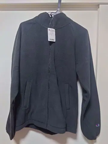 Champion 풀 집업 후드티 XL 차콜