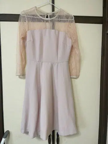 Snidel 라이트 핑크 긴팔 드레스