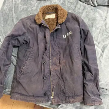 AVIREX U.S.N. 밀리터리 자켓 L 사이즈