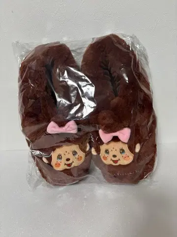 몽치치 룸슈즈 브라운 프리 사이즈