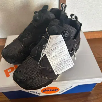 리복 펌프 퓨리 25.0cm 데님풍 원단 리복