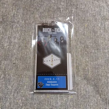 BUCK-TICK 회장 한정판 키링 Zepp Sapporo 삿포로