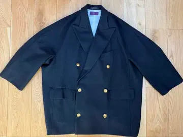 Y'S PINK 더블 브레스트 자켓 블랙