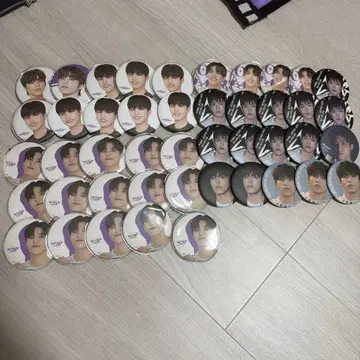 TREASURE 정우 캔 배지 세트