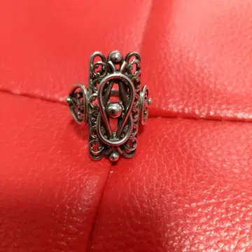 실버 앤티크 반지