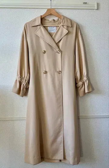 BAYFLOW 얇은 소재 트렌치코트