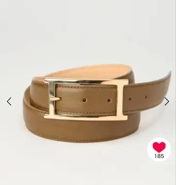 BABYLONE GOODS COLLECTIONH 버클 벨트 브라운