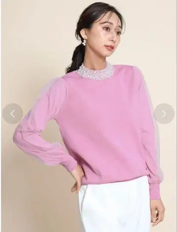 fennel 넥 비쥬 니트