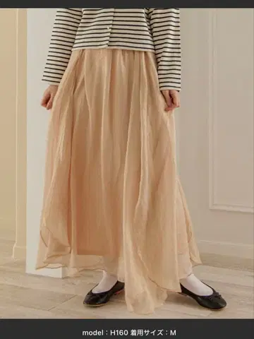 flower lily skirt2 pink S