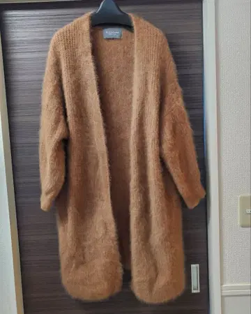 spickandspan 스픽 앤 스팬 모헤어풍 롱 가디건