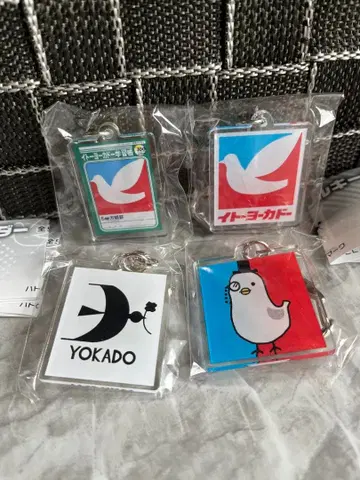 이토요카도 가챠가챠 비둘기 마크 외 4개 세트
