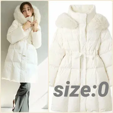 FRAY I.D 프레이 아이디 후드 퍼 롱 다운 코트