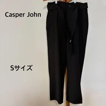 Casper John 블랙 팬츠 S 사이즈