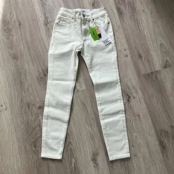 AZUL by MOUSSY 스키니 데님 XS 화이트