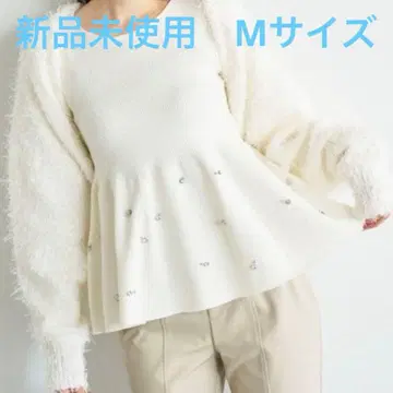 코코딜 팬시얀 니트 가디건 M 사이즈