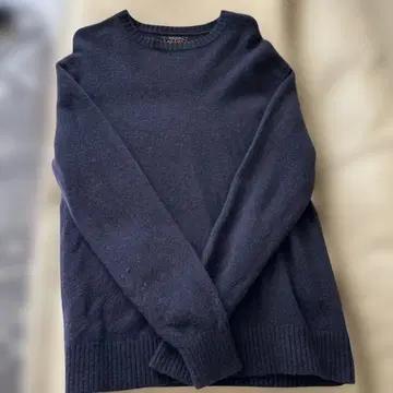 BEAMS+ 다크 네이비 긴팔 스웨터 M