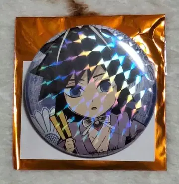 귀멸의 칼날 ufotable 히나마츠리 캔뱃지 토미오카 기유 홀로그램