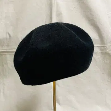 CA4LA 린넨 혼방 메쉬 베레모 블랙