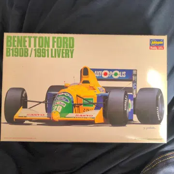 미조립 프라모델 하세가와 베네통 포드 B190B (1991 컬러)