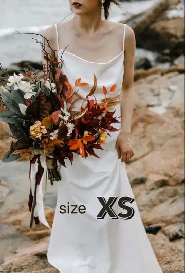 웨딩 드레스 슬렌더 드레스 XS