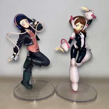 히로아카 제일복권 지로 쿄카 우라라카 오챠코 피규어 2체 세트