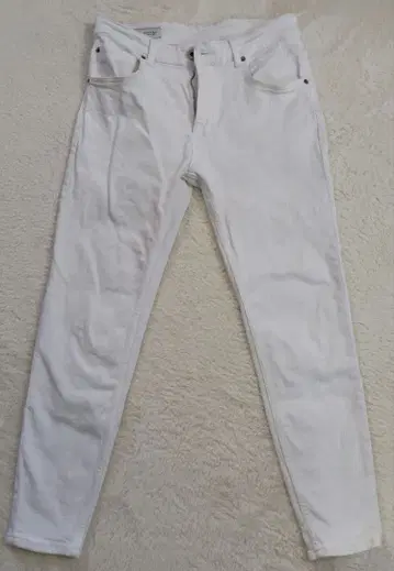 ZARA 화이트 스키니 데님 USA 32