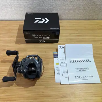 [ 미사용 ] 25 타투라 SV TW 100L 왼쪽 릴 다이와 배스