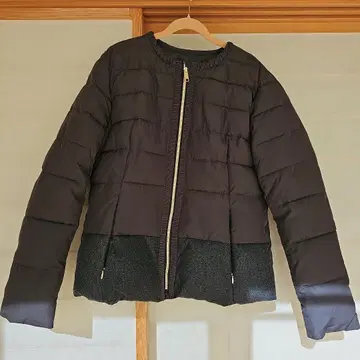 야마다야 Bouchon 노카라 충전솜 다운풍 자켓 이소재 사이즈 38