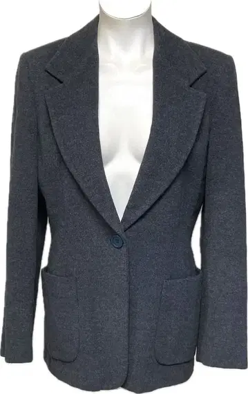 신동 마레라 캐시미어 혼방 울 자켓 코트 차콜 그레이 42 이탈리아제