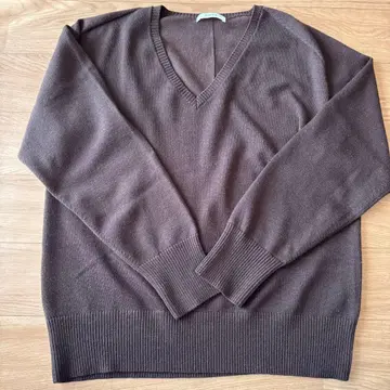 CINOH 긴팔 니트 38 브라운