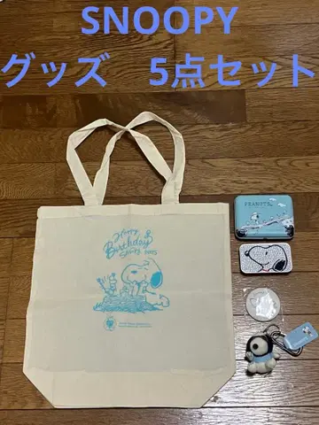 스누피 굿즈 5세트