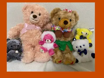 [새상품급] bear 곰 봉제 인형 6세트