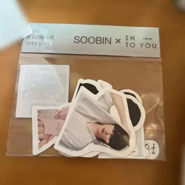SOOBIN x IN TO YOU 스티커 세트