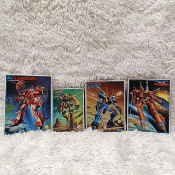 중전기 엘가임 헤비메탈 1/144 플라 4종 세트 미조립 구판 키트