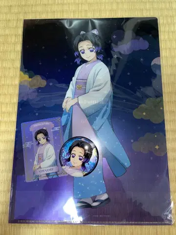 점프 페스타 귀멸의 칼날 코쵸우 시노부 캔뱃지 클리어 파일