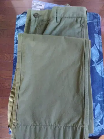 L.L.Bean 내추럴 핏 치노 팬츠 올리브 그린