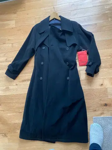 dorothee bis 블랙 울 코트