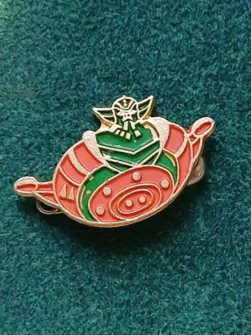 그렌다이저 쇼와 레트로 당시 물건 배지 코비토 나가이 고