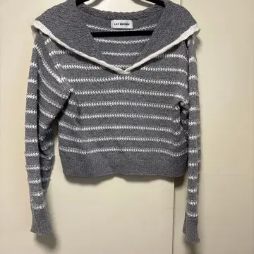 LILY BROWN 세일러 스트라이프 니트