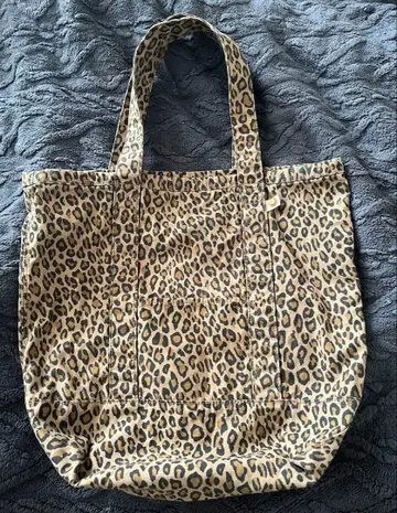 MASTER&Co 레오파드 무늬 치노 토트