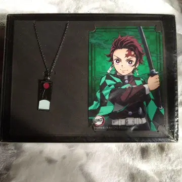 귀멸의 칼날 탄지로 목걸이 세트
