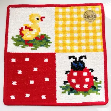 [ 새상품 미사용 ] FEILER 페이러 타월 손수건 해피 하이디데이