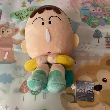 짱구는 못말려(크레용 신짱) 모후굿토 마치보케 봉제 인형 맹구