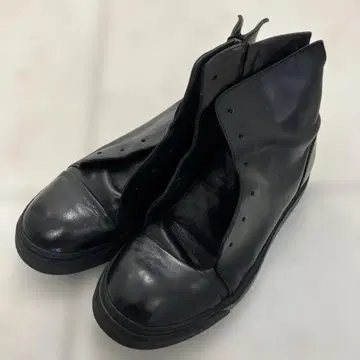 10 sei 0 otto 가죽 스니커즈 끈 없음