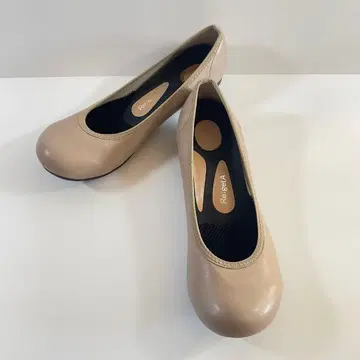 [ 인기 ] Re:getA 라운드토 베이지 플랫슈즈 XL 사이즈