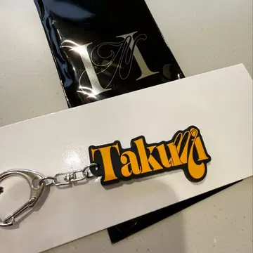 INI NEWYEAR POPUP 오자키 타쿠미 네임 키링